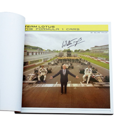 Team Lotus - The Formula 1 Cars(サイン入り)
